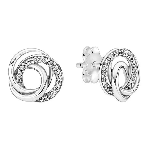 Pendientes de joyeria de plata 925