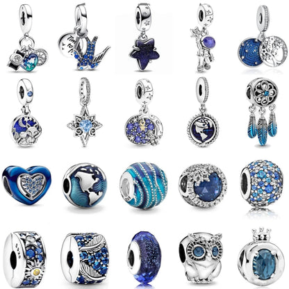 Charms tonos azules