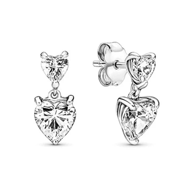 Pendientes de joyeria de plata 925